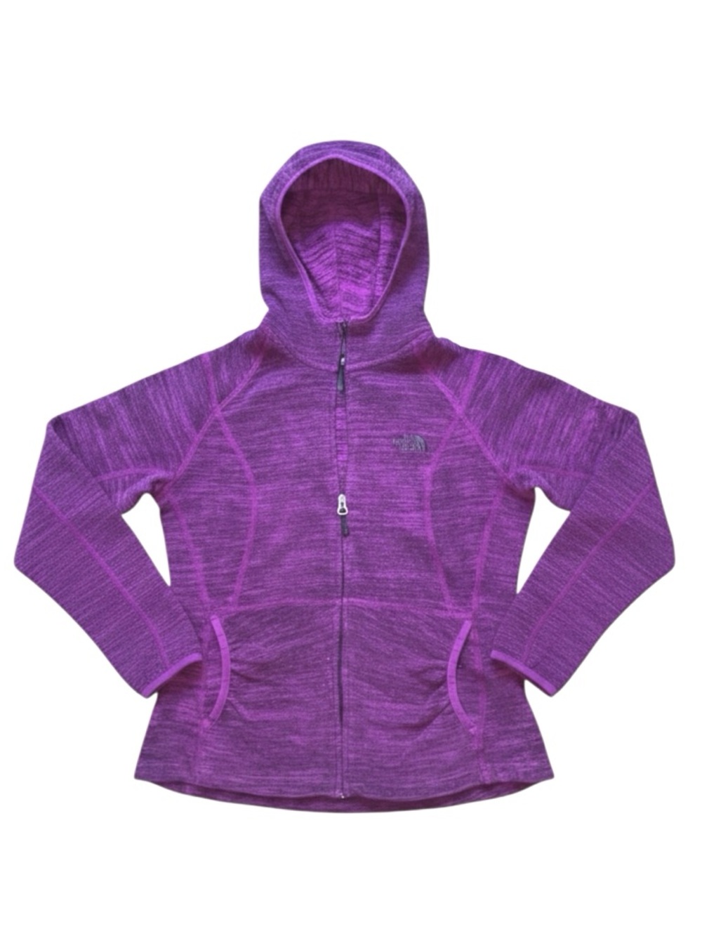 North Face Masonic Stria Mezzaluna Hooded Fleece Jacket Polartec